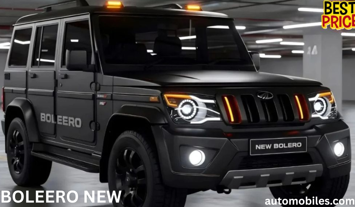Mahindra Bolero new model SUV with rugged design, high ground clearance, and strong build for Indian roads