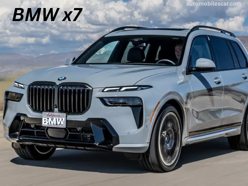 BMW X7 7 seater luxury SUV spacious cabin and comfort