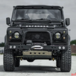 Land Rover Defender car price in India showing Defender 90, 110 and 130 SUV with on-road price, mileage and off-road features