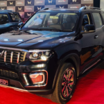 Mahindra Scorpio SUV का फ्रंट लुक – दमदार डिज़ाइन और मजबूत रोड प्रेजेंस
