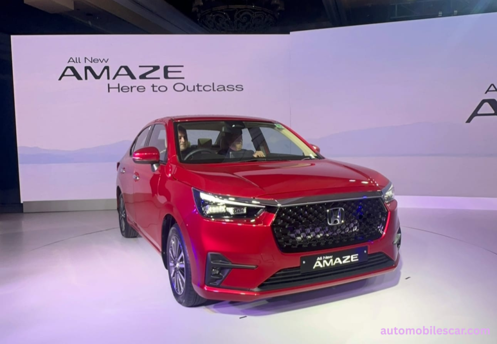 Honda Amaze 2026 का प्रीमियम इंटीरियर और टचस्क्रीन इंफोटेनमेंट सिस्टम