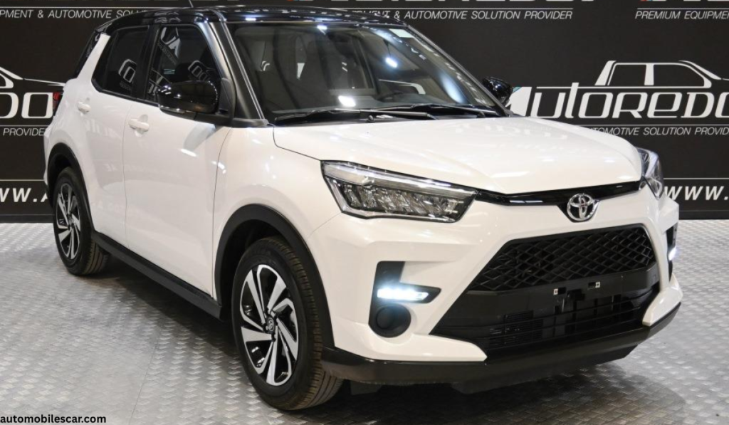 Toyota Raize 2026 कॉम्पैक्ट SUV का फ्रंट डिजाइन, LED हेडलैंप और 1.2L इंजन के साथ