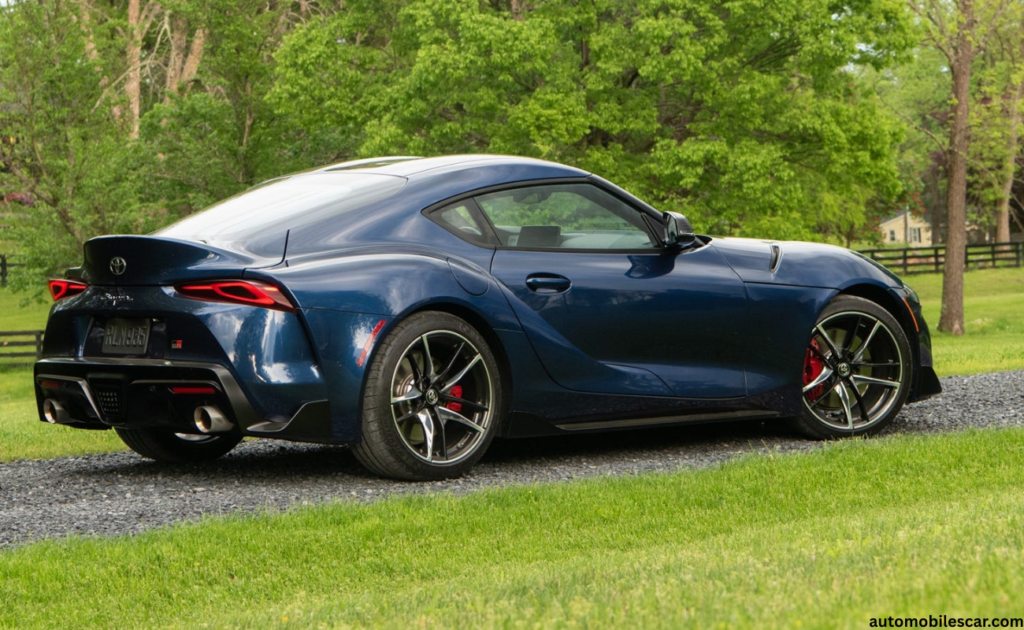 Toyota Supra 2026 Red Sports Car Front View