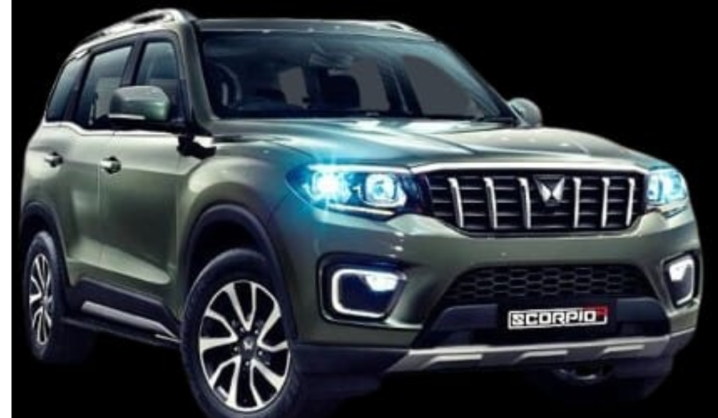 Mahindra Scorpio Pro interior with touchscreen infotainment and digital cluster