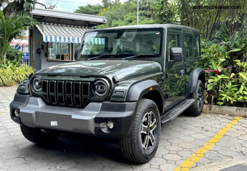 Mahindra Thar 3-Door Facelift 2026 नया फ्रंट ग्रिल