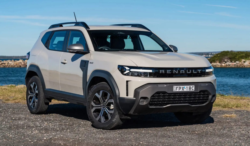 नई Renault Duster 2026 का फ्रंट लुक