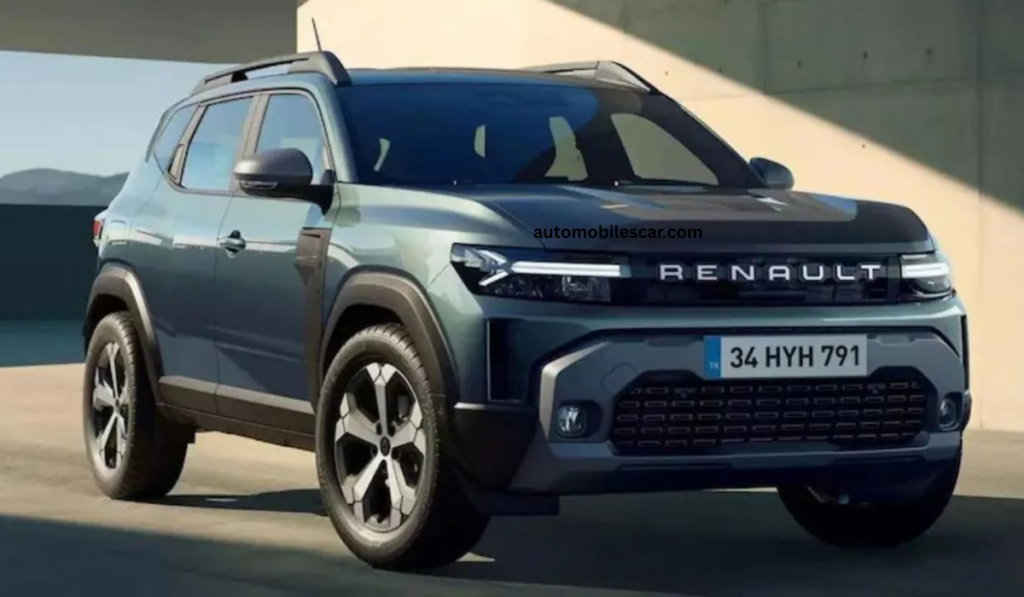 Renault Duster 2026 का फ्रंट लुक