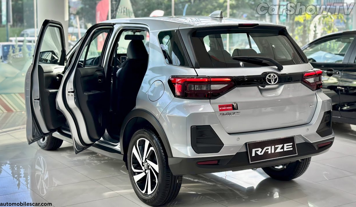 Toyota Raize 2026 कॉम्पैक्ट SUV का फ्रंट डिजाइन, LED हेडलैंप और 1.2L इंजन के साथ