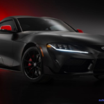 Toyota Supra 2026 Red Sports Car Front View