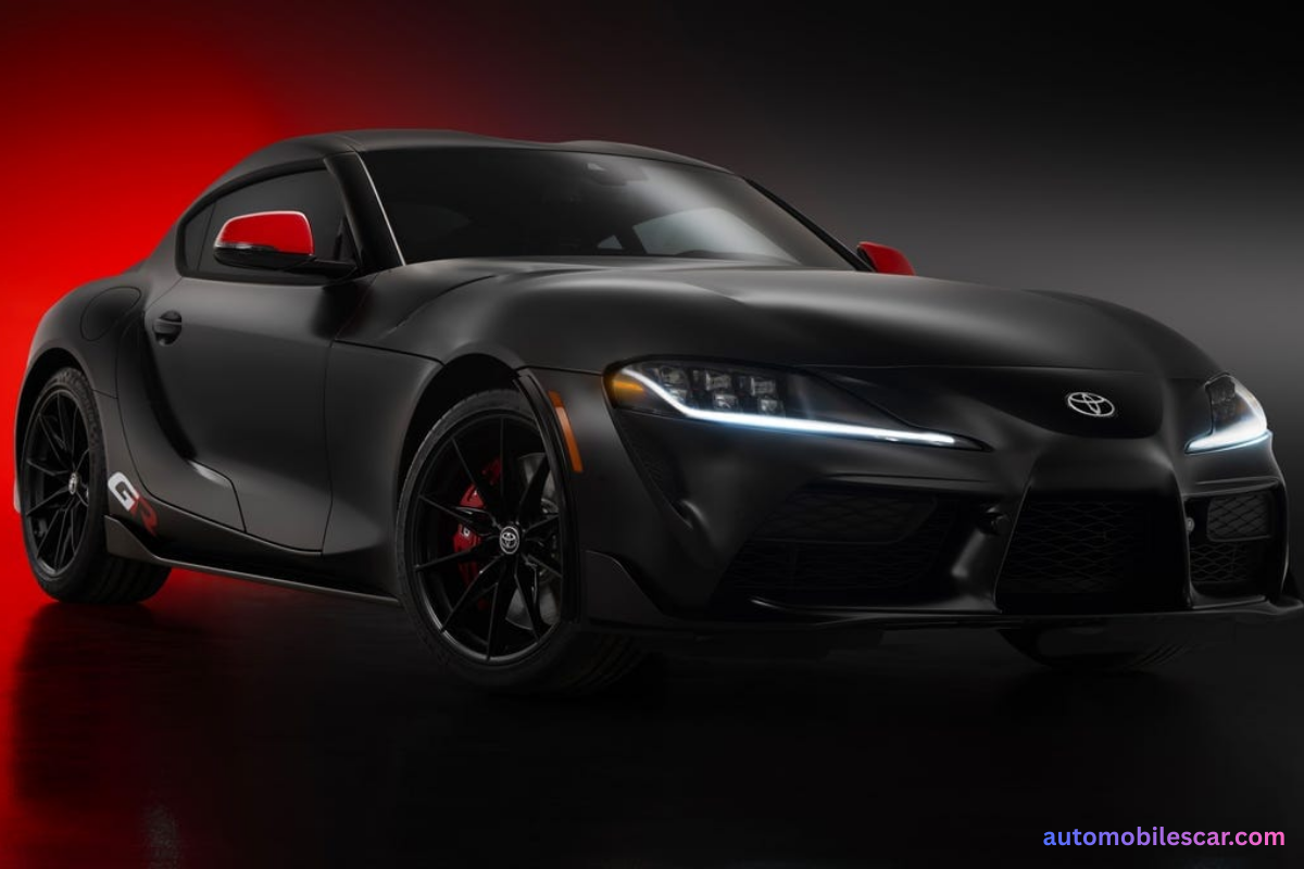 Toyota Supra 2026 Red Sports Car Front View