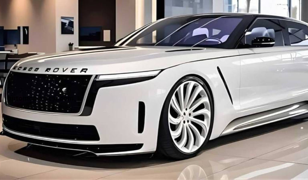 Range Rover Sedan dashboard digital display system