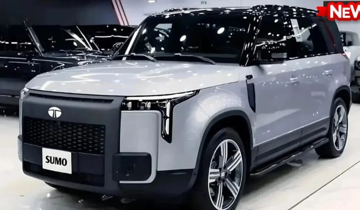 Tata Sumo BS6 2026 SUV फ्रंट लुक 2956cc डीज़ल इंजन 22Kmpl माइलेज