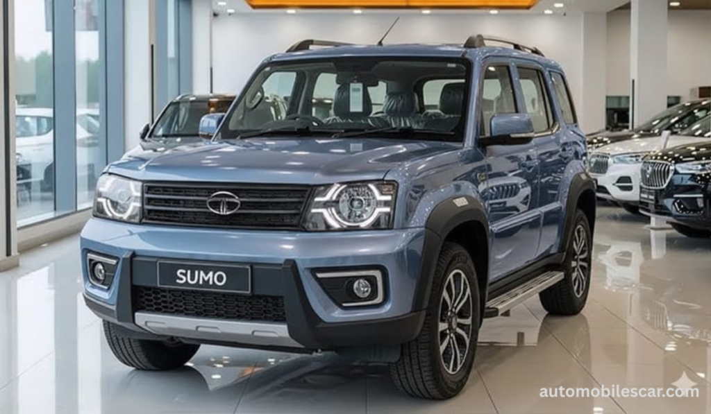 Tata Sumo BS6 2026 7-सीटर प्रीमियम इंटीरियर और टचस्क्रीन