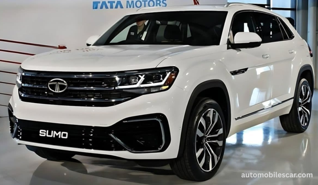 Tata Sumo BS6 2026 SUV फ्रंट लुक 2956cc डीज़ल इंजन 22Kmpl माइलेज