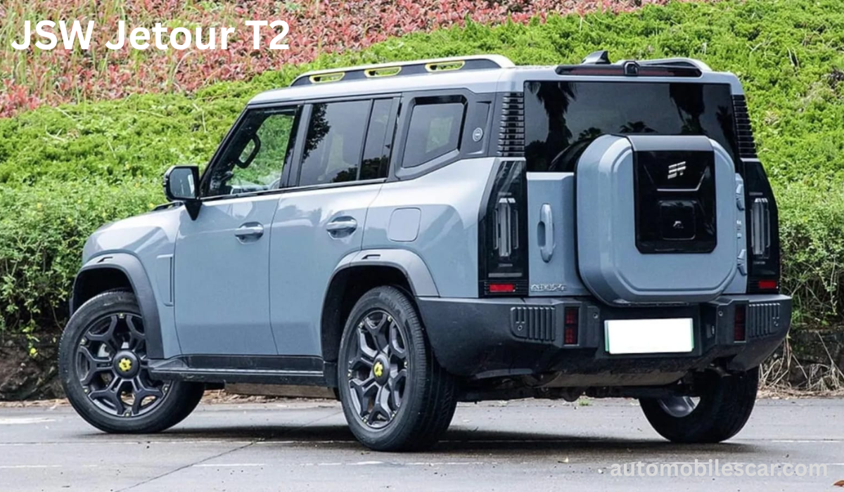 JSW Jetour T2 की स्टाइलिश डिजाइन, मजबूत ग्रिल, एलईडी लाइट्स और दमदार SUV प्रोफाइल भारतीय सड़कों पर
