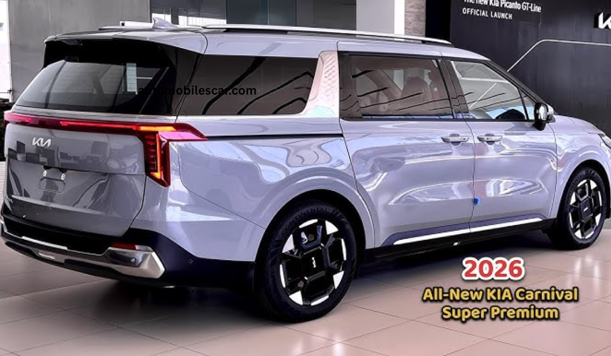 Kia Carnival 2026 Front View BS6 Model
