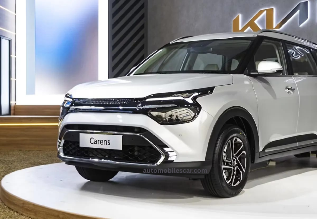 Kia Carens side profile 7 seater family car design