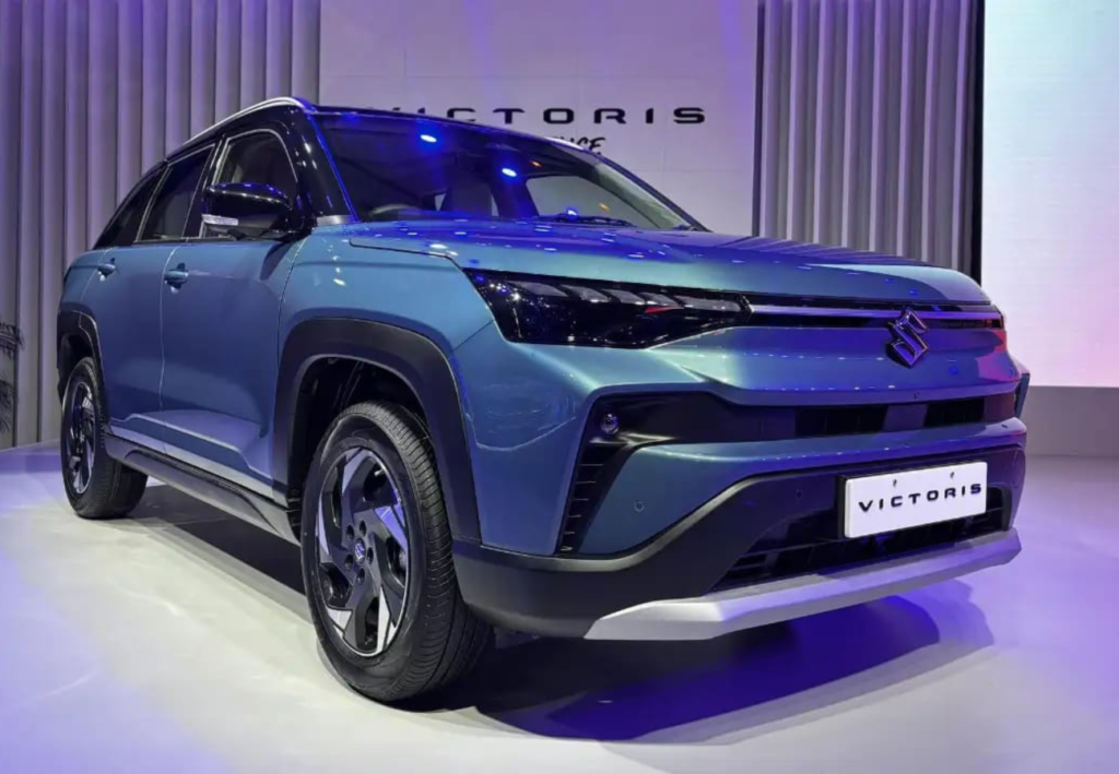 Maruti Victoris नई कार का फ्रंट लुक