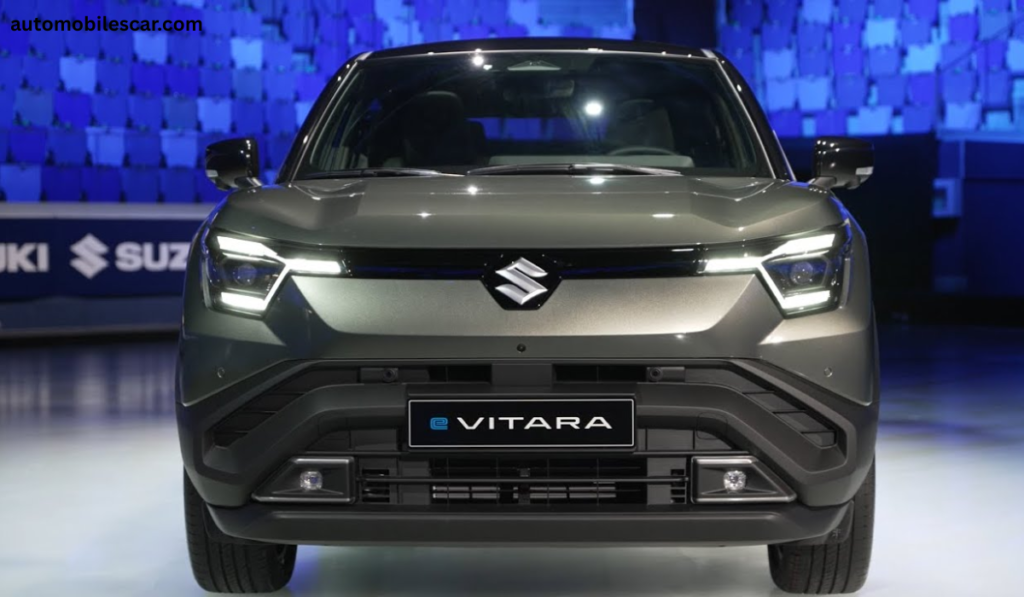 Maruti Suzuki eVitara का प्रीमियम इंटीरियर और बड़ा टचस्क्रीन इंफोटेनमेंट सिस्टम