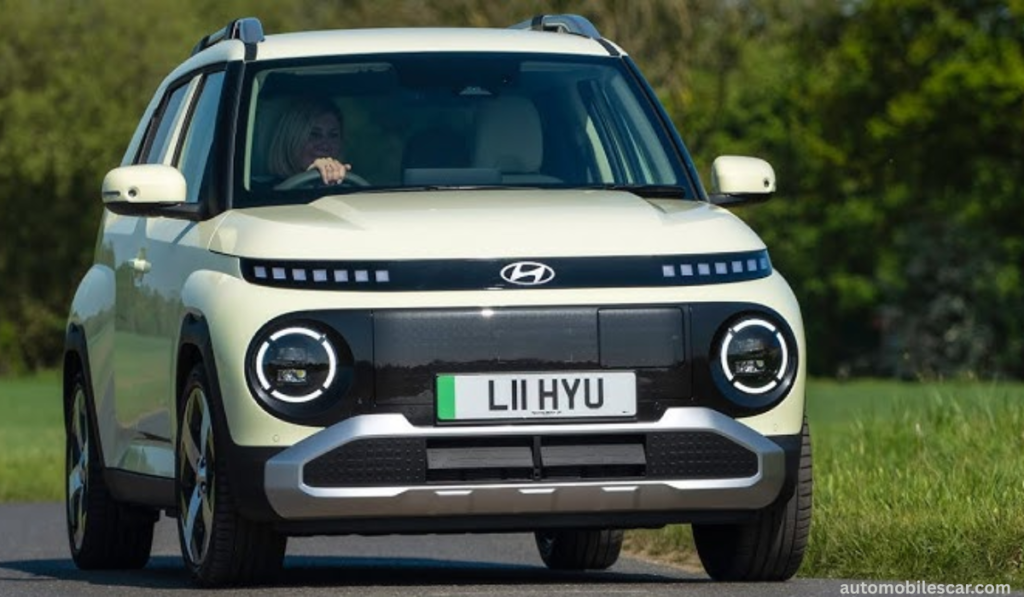 Hyundai Inster 2026 में डिजिटल इंस्ट्रूमेंट क्लस्टर और टचस्क्रीन सिस्टम