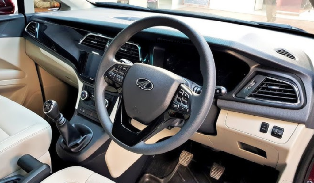 Mahindra Marazzo side profile 7 seater family car design