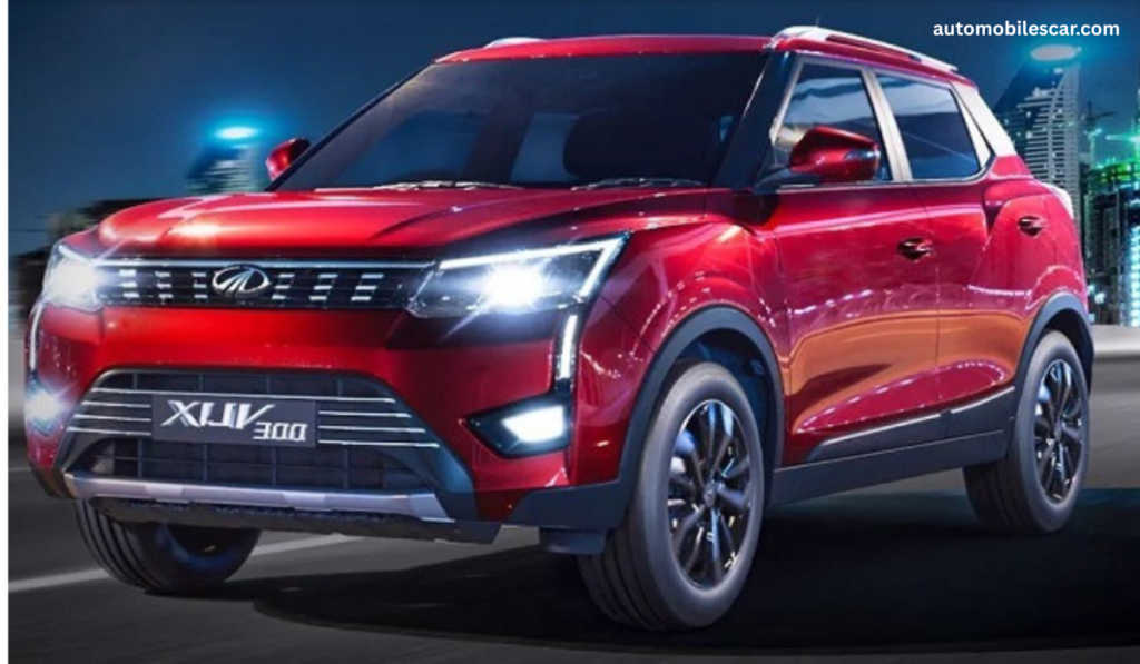 Mahindra XUV400 EV interior dashboard touchscreen infotainment system