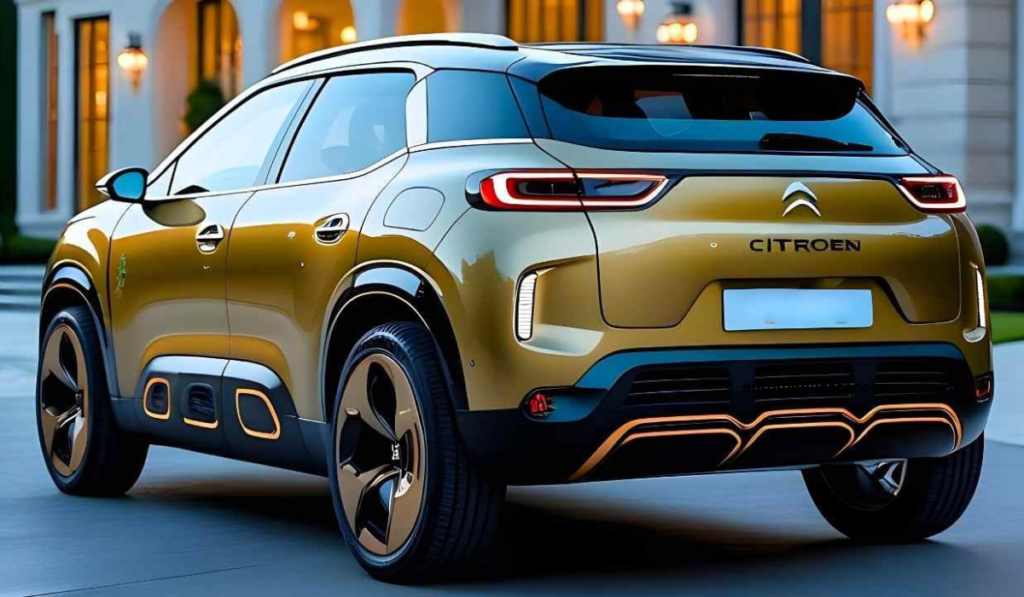 2026 Citroën Aircross का साइड प्रोफाइल और प्रीमियम SUV डिजाइन