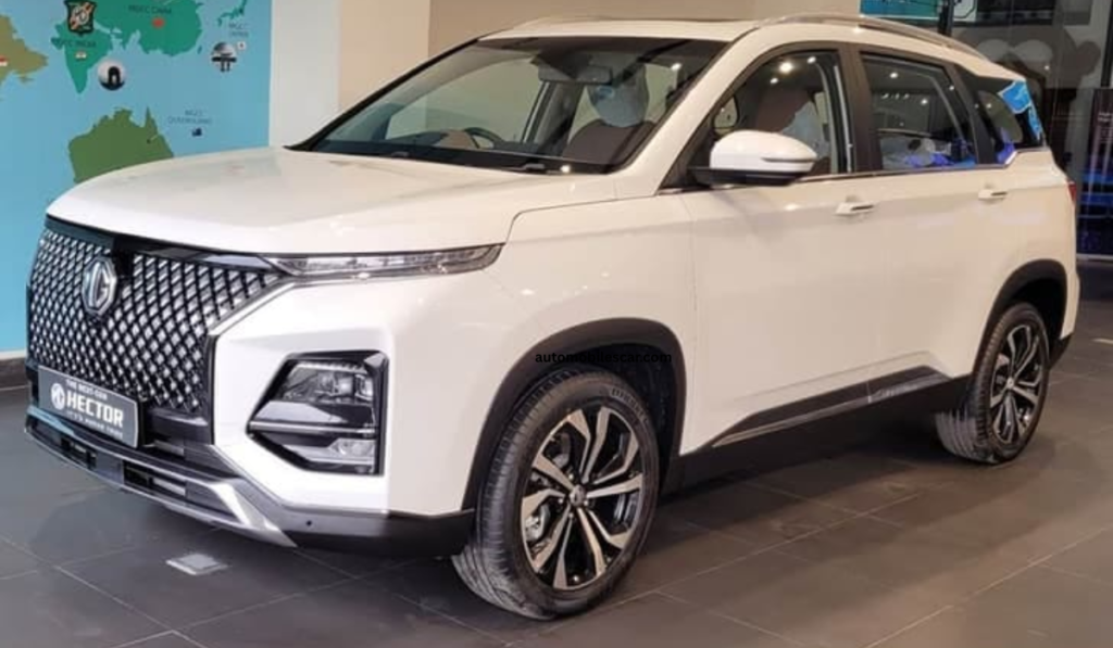 MG Hector Plus 6 seater captain seats comfort view