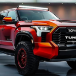 2026 Toyota Tundra for sale मॉडल का फ्रंट डिजाइन और बड़ा ग्रिल