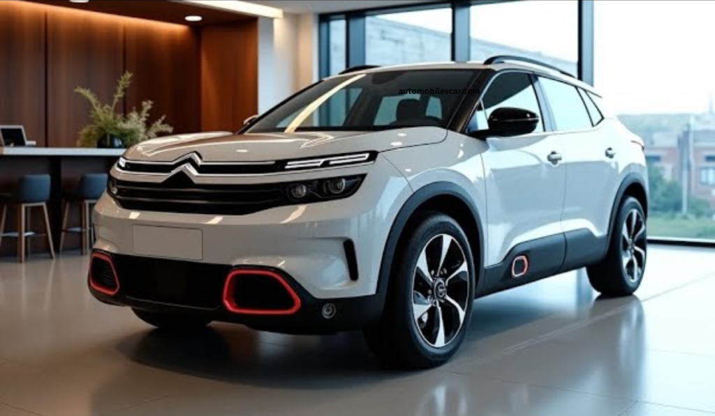 Citroën Basalt Vision Coupe SUV का कनेक्टेड कार फीचर इंटरफेस