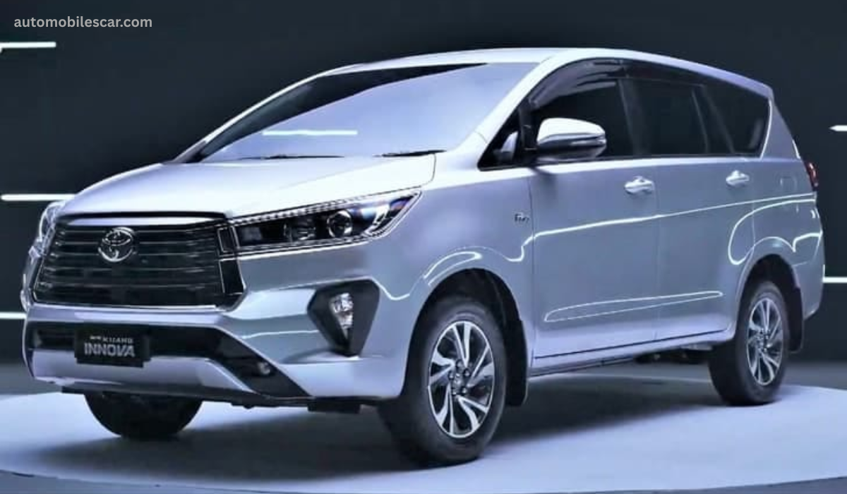Toyota Innova Crystal side profile 7 seater luxury MPV design