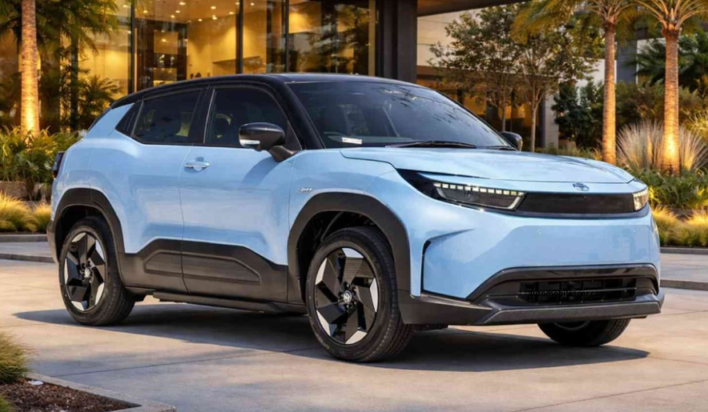 Toyota Urban Cruiser Ebella का लग्जरी इंटीरियर, डिजिटल डिस्प्ले और टचस्क्रीन इंफोटेनमेंट सिस्टम