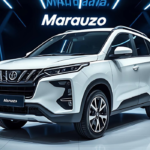 Mahindra Marazzo front view premium MPV design India