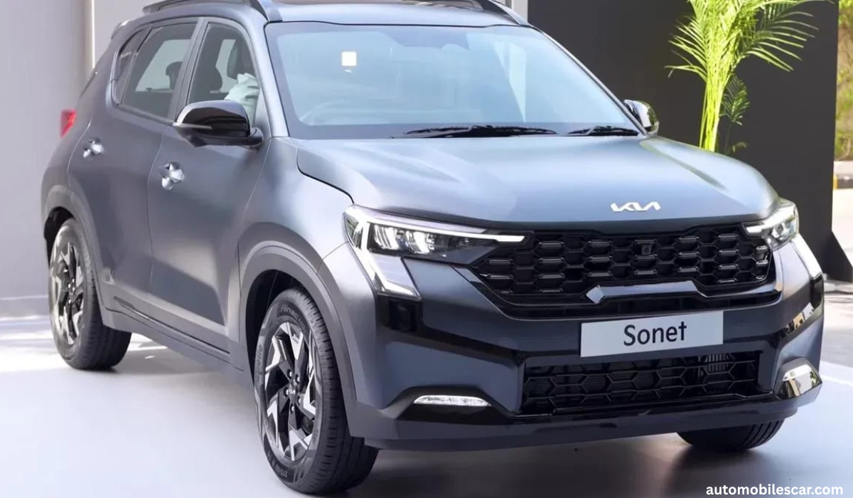 Kia Sonet 2026 front view HD image