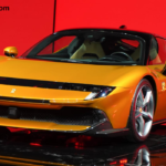 Ferrari 849 Testarossa का फ्रंट लुक और क्लासिक सुपरकार डिजाइन