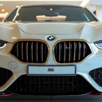 BMW M6 Convertible का फ्रंट डिजाइन और LED हेडलाइट्स