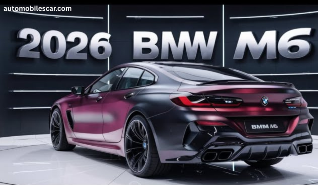ओपन रूफ के साथ नई BMW M6 Convertible लग्ज़री स्पोर्ट्स कार