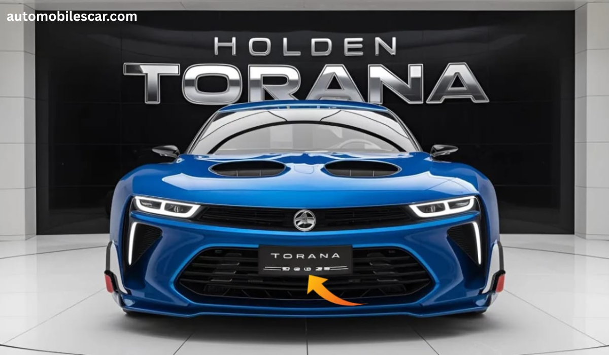 2026 Holden Torana का फ्रंट डिजाइन और LED हेडलाइट्स